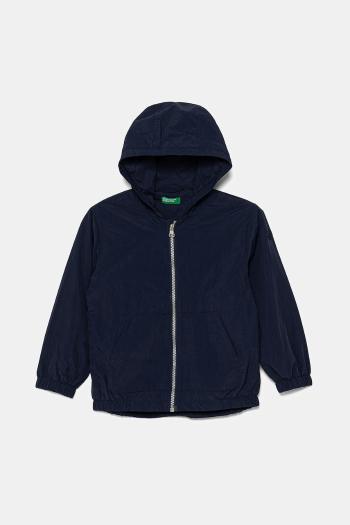 Detská bunda United Colors of Benetton tmavomodrá farba, 2IGGGN03K