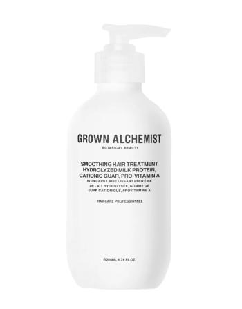 Grown Alchemist Vyhladzujúca bezoplachová starostlivosť na vlasy Hydrolyzed Milk Protein (Smoothing Hair Treatment) 200 ml