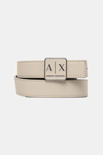 Obojstranný opasok Armani Exchange dámsky, čierna farba, XW000302 AF12038