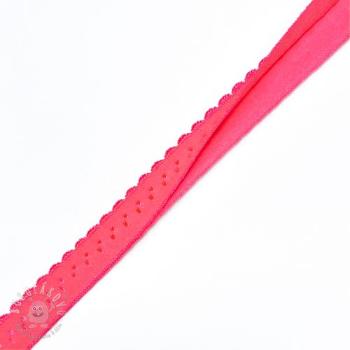 Lemovacia guma 12 mm LUXURY neon pink