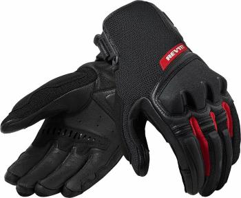 Rev'it! Gloves Duty Black/Red L Rukavice