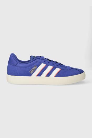Semišové tenisky adidas VL COURT ID6283
