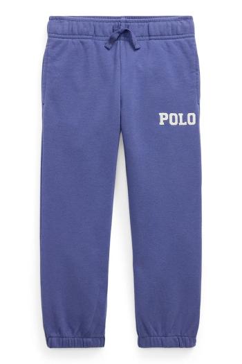 Nohavice Polo Ralph Lauren tmavomodrá farba, 322977423001