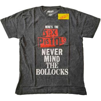 Sex Pistols tričko NMTB Distressed Čierna XL