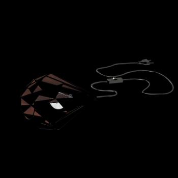 LED lámpa , asztali , E27 , acél , fekete , vörösréz , EGLO , CARLTON 1 , 49993