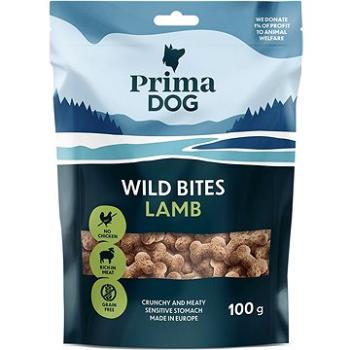 PrimaDog chrumkavý pamlsok jahňa s rakytníkom 100 g (6430069583666)