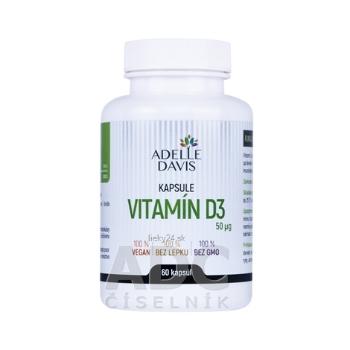 Adelle Davis VITAMÍN D3 50 mcg