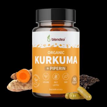 BLENDEA BIO Kurkuma+ Pipperin 90 kapsúl