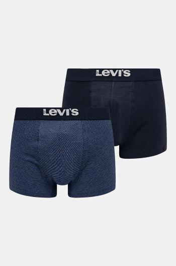 Boxerky Levi's 2-pak pánske, tmavomodrá farba, 37149-1024