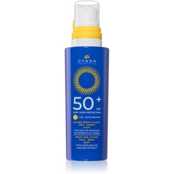 Gyada Cosmetics Solar ochranný krém na tvár a telo pre deti SPF 50+ 150 ml