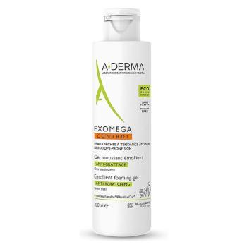 A-DERMA Exomega Control Zvláčňujúci penivý gél 200 ml