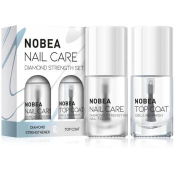 NOBEA Nail Care Diamond Strength Set sada lakov na nechty Diamond strength set