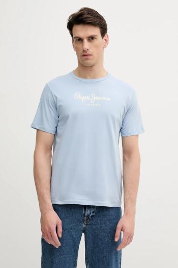 Bavlnené tričko Pepe Jeans pánske, s potlačou, PM509979