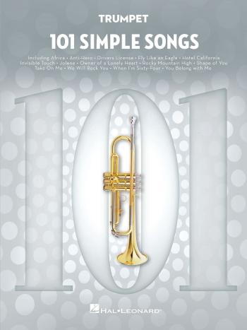 Hal Leonard 101 Simple Songs for Trumpet Noty
