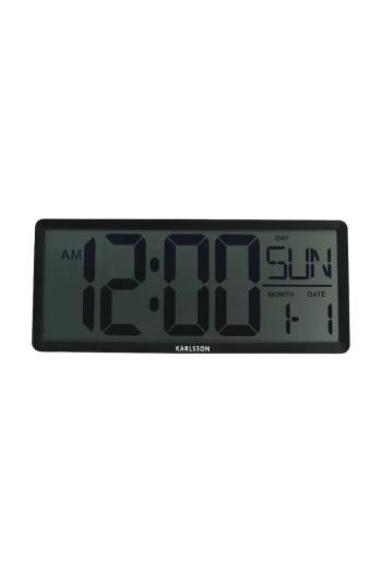 Nástenné hodiny Karlsson Retro LCD viac farieb