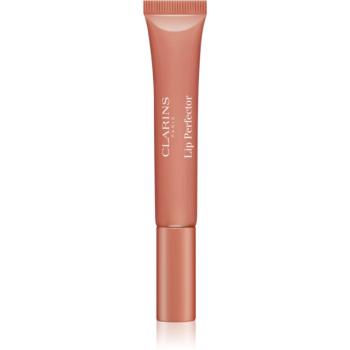 Clarins Lip Perfector Shimmer lesk na pery s hydratačným účinkom odtieň 06 Rosewood Shimmer 12 ml