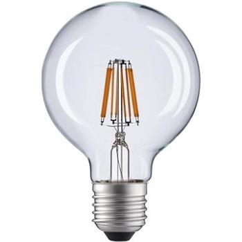 Retro Globe Filament žiarovka číra G80 8 W / 230 V / E27 / 4 000 K / 900 Lm / 360° (GLOBE808NW)