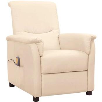 Shumee zdvíhacie polohovacie krémové textil, 3093290