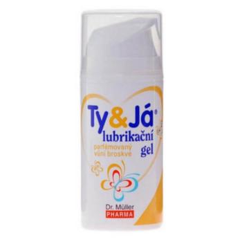 Lubrikačný gél Ty &amp; Ja parfumovaný vôňou broskyne 100 ml Dr. Müller