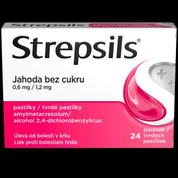 STREPSILS Jahoda 24 pastiliek