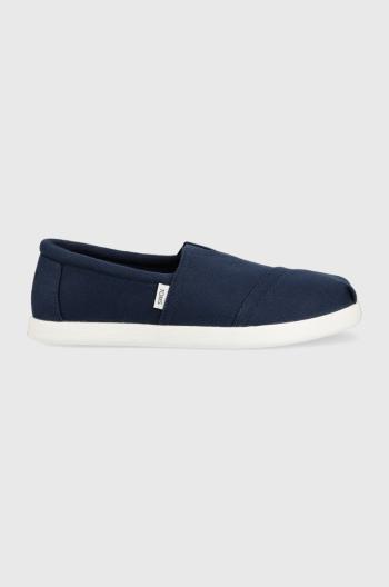 Espadrilky Toms Alpargata Forward tmavomodrá farba, 10019858