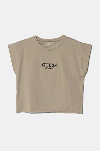 Detské tričko Guess šedá farba, J4BI34 J1314