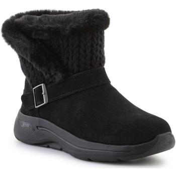 Skechers  Go Walk Arch Fit Boot True Embrace 144422-BBK  Polokozačky Čierna