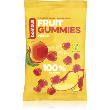 Bombus Fruit Gummies ovocné cukríky príchuť Peach 35 g