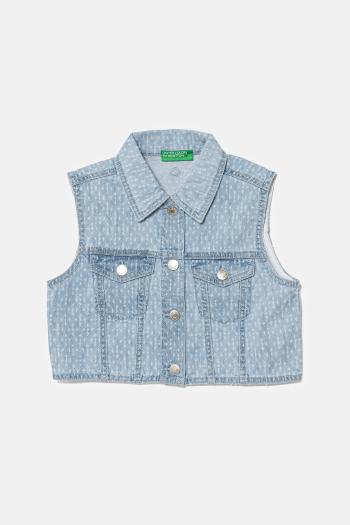 Detská džínsová vesta United Colors of Benetton 22P6CJ011