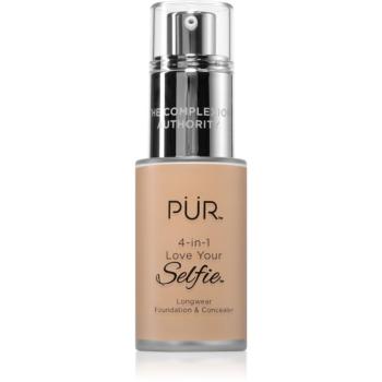 PÜR Cosmetics 4-in-1 Love Your Selfie make-up a korektor 2 v 1 odtieň MG5 30 ml