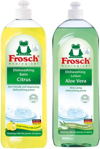 Mosogatószer FROSCH Duopack Citrus és Aloe Vera (2× 750 ml)