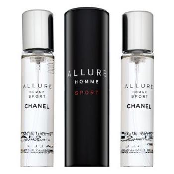 Chanel Allure Homme Sport - Refillable toaletná voda pre mužov 3 x 20 ml