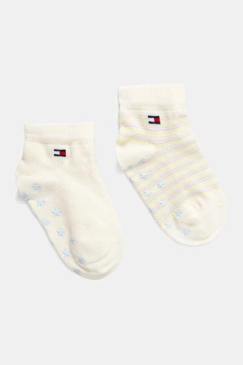 Detské ponožky Tommy Hilfiger 2-pak ružová farba, 701232853