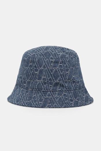 Džínsový klobúk Armani Exchange tmavomodrá farba, XW000892 AF13469