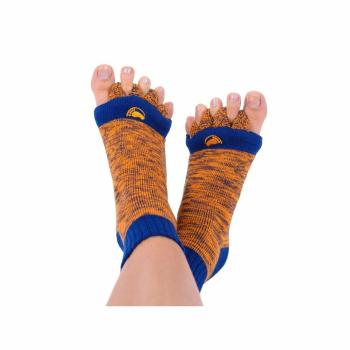 Șosete cu separator degete Orange/Blue - mărimea M, M