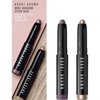 Bobbi Brown Promotional Flex Sets Mini Long-wear Cream Shadow Stick Duo​ darčeková sada na očné okolie odtieň Mica/Dusty Mauve