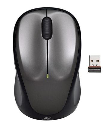 Logitech Bezdrôtová myš M235, Kompaktná, sivá