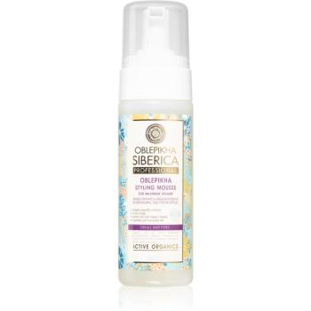 Natura Siberica Oblepikha (Sea-Buckthorn) rakytníková pena pre maximálny objem vlasov 170 ml