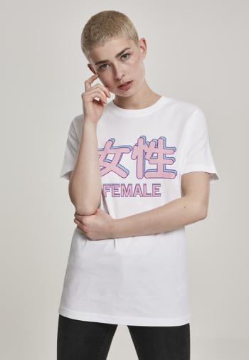 Mr. Tee Ladies Female Tee white - M