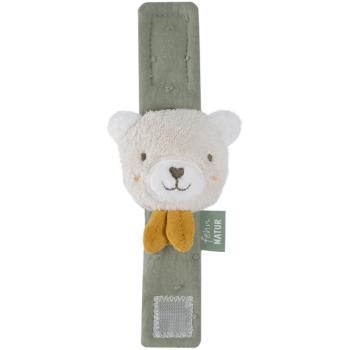 BABY FEHN fehnNATUR Wrist Rattle Bear hrkálka na ruku 1 ks