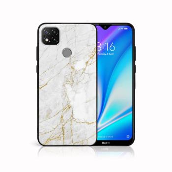 MY ART Silikónový obal Xiaomi Redmi 9C WHITE STONE (011)