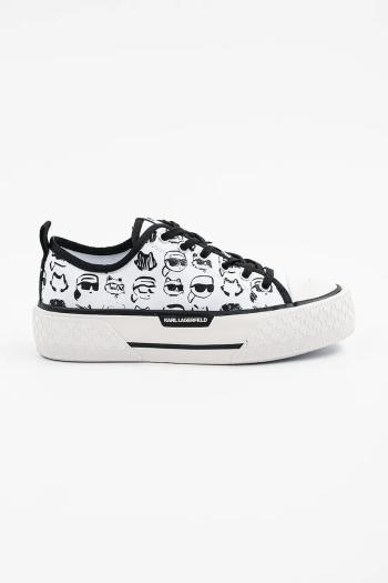 Tenisky Karl Lagerfeld KAMPUS MAX III biela farba, KL60612T