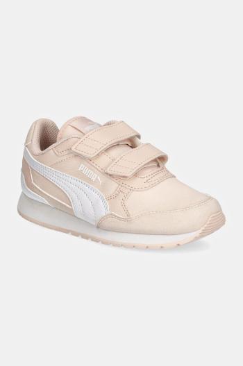 Detské tenisky Puma ST Runner v4 NL béžová farba, 399740