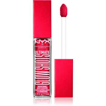 NYX Professional Makeup Ultimate Glow Shots trblietavé tekuté očné tiene odtieň 19 $trawberry $Tacked 7,5 ml