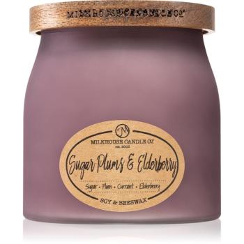 Milkhouse Candle Co. Sentiments Sugar Plums & Elderberry vonná sviečka 454 g