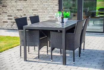 Elvisia Záhradný set RELAX 4 + 1 | antracit