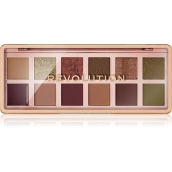 Makeup Revolution The Icon Palette paletka očných tieňov odtieň The Eternal Icon Green Palette 12x0.7 g