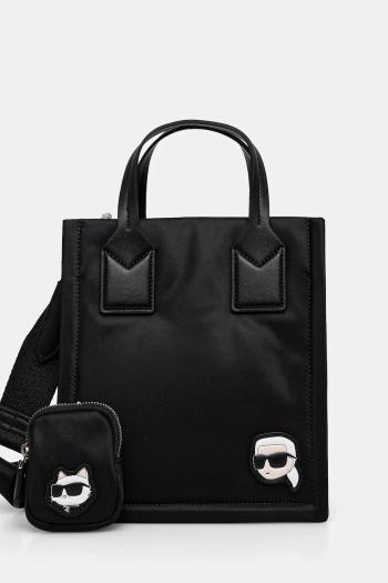 Kabelka Karl Lagerfeld čierna farba, A1W30130