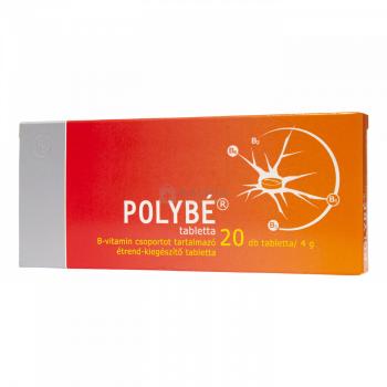 Polybé B-Vitamin étrend-kiegészítő tabletta 20 db