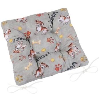 Bellatex EMA prešívaný – 40 × 40 cm, prešívaný – psík (5696)